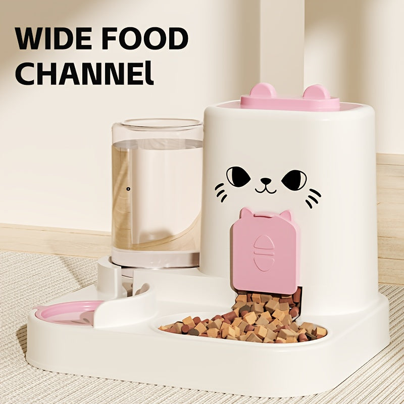 TM Automatic Cat Feeder and Water Dispenser