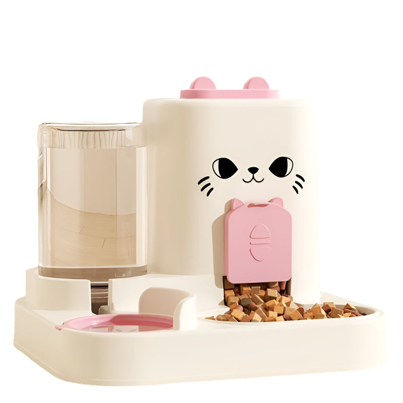 TM Automatic Cat Feeder and Water Dispenser