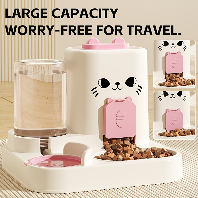 TM Automatic Cat Feeder and Water Dispenser