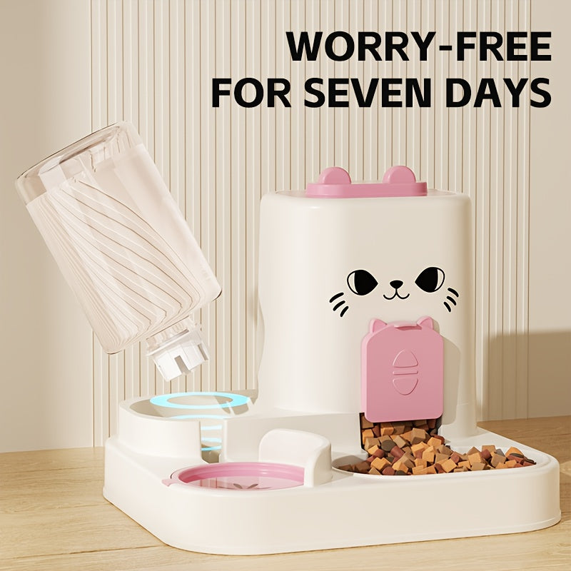 TM Automatic Cat Feeder and Water Dispenser