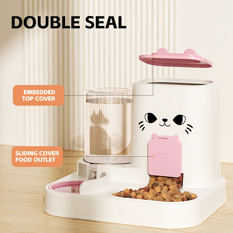 TM Automatic Cat Feeder and Water Dispenser